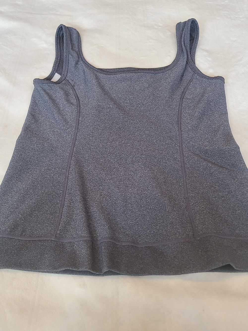 Jockey Heathered Gray Tank Top